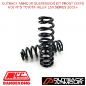 OUTBACK ARMOUR SUSPENSION KIT FRONT (EXPD HD) FITS TOYOTA HILUX 150 SERIES 2005+